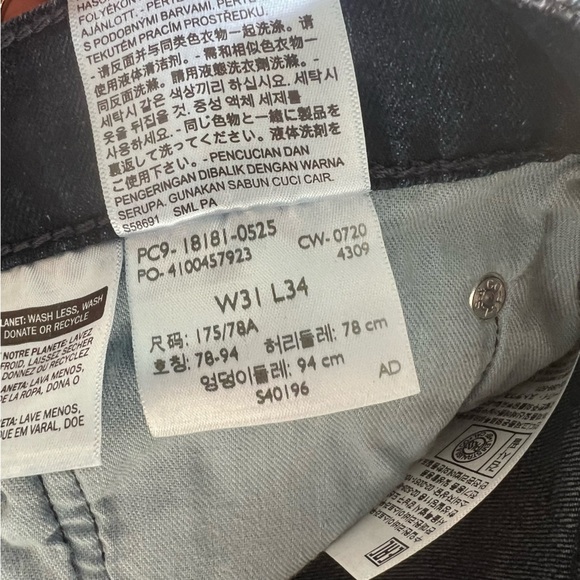 Levi’s 541 Stretch Athletic Taper All Season Tech Men’s 31x34 NTW - Picture 6 of 12
